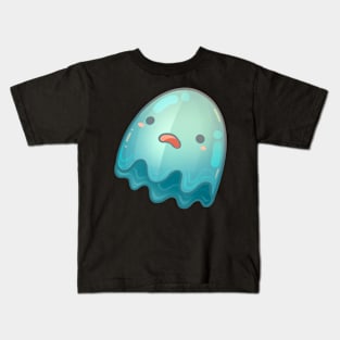 Little Blue Ghost Kids T-Shirt